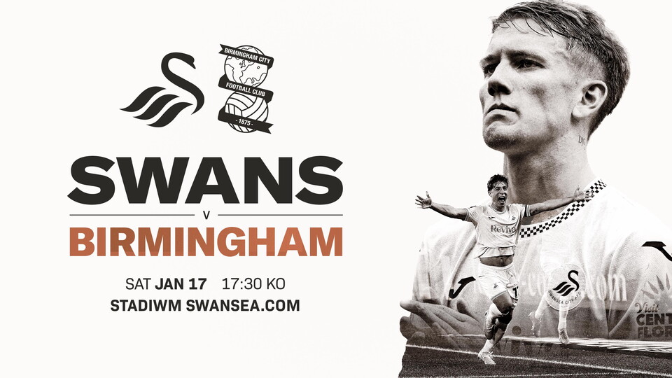 Swansea City Birmingham graphic